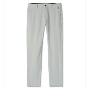 Vuori Aim Pant Sky Grey Mens Slim Fit Athletic Stretch Golf Sz 33 x 32 NEW